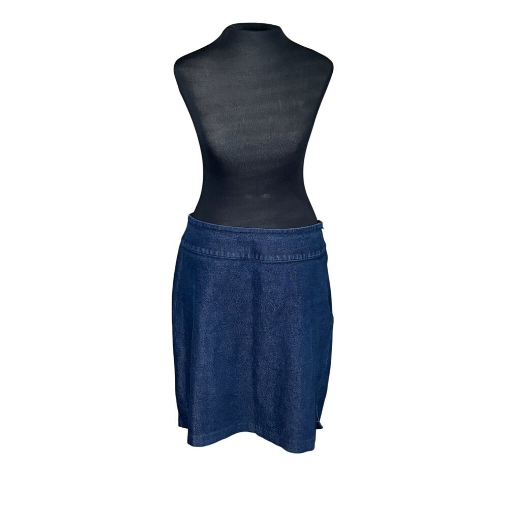 Banana Republic Denim Skirt Size 12 Casual A-Line Style With Side Slits